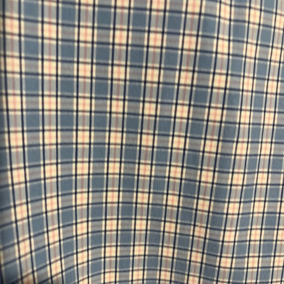 Ralph Lauren Mens Blue Pink Check Long Sleeve Button Up Preppy Shirt 2XLT - Picture 4 of 5